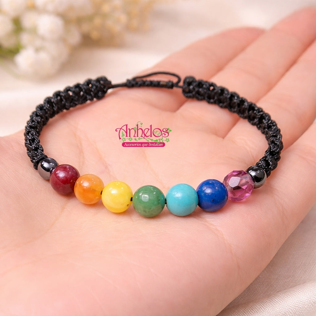 Pulsera 7 chacras / 7 chakra bracelet