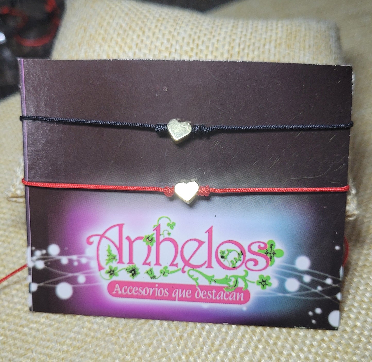 Bracelet set for couples/Set de Pulsera para parejas