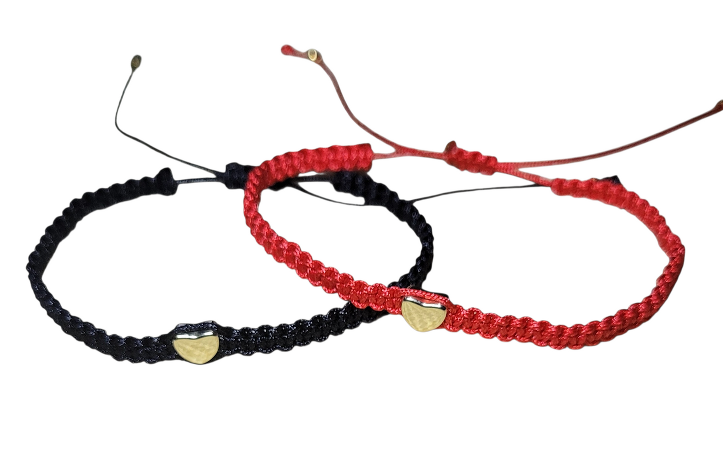 Set de pulseras para parejas o amistad/ Bracelets set for couples or friendship.