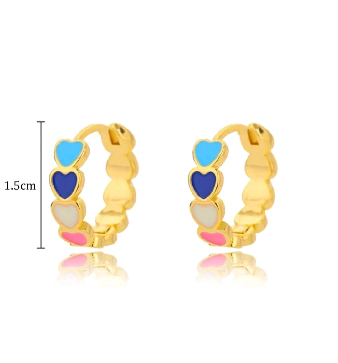 Argollas de acero inoxidable esmaltadas/ Enameled stainless steel rings