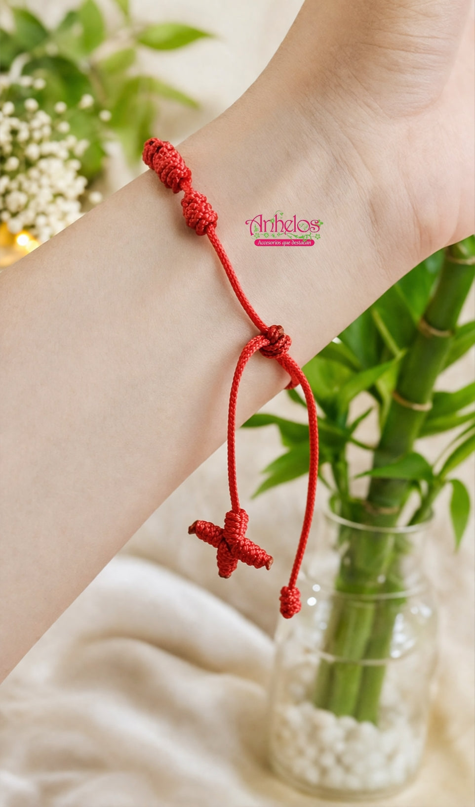 Pulsera de protección tipo decenario / Decenario type protection bracelet
