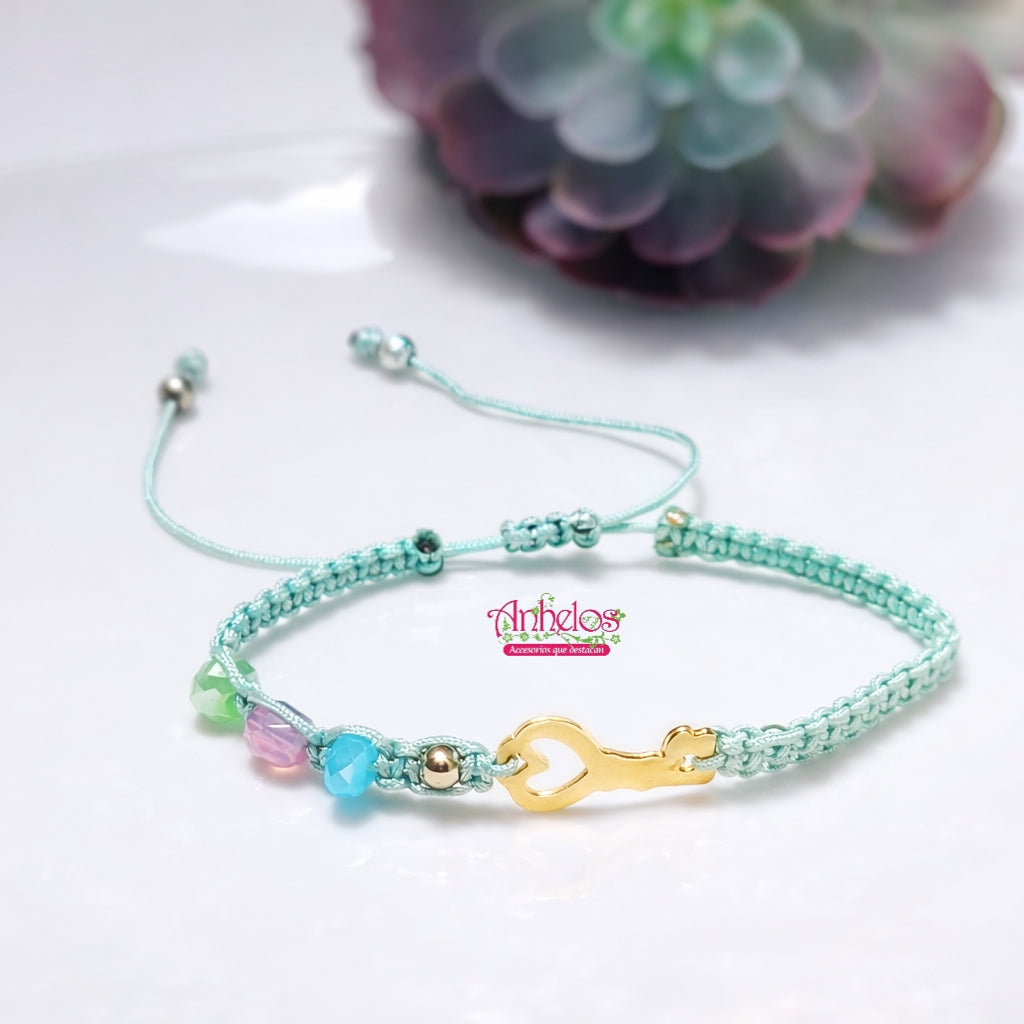 Pulsera llave / Key bracelet
