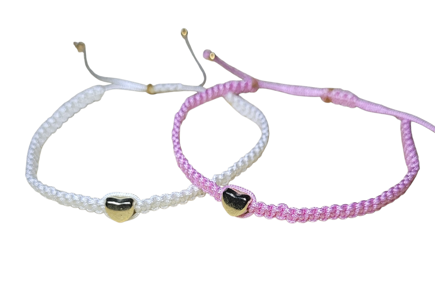 Set de pulseras para parejas o amistad/ Bracelets set for couples or friendship.