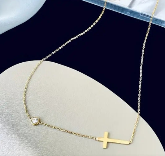 Pulsera Cruz / Cross bracelet