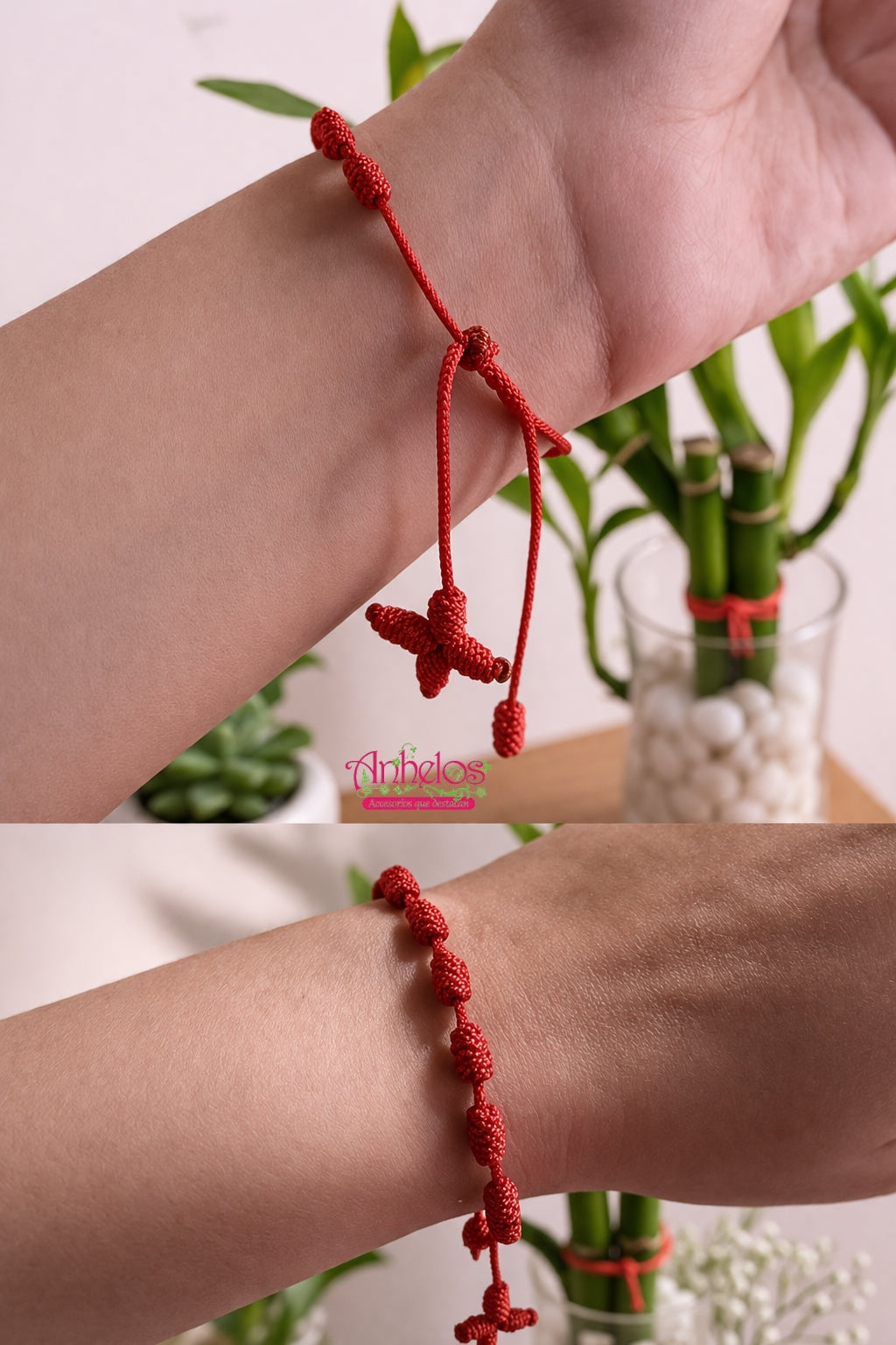 Pulsera de protección tipo decenario / Decenario type protection bracelet