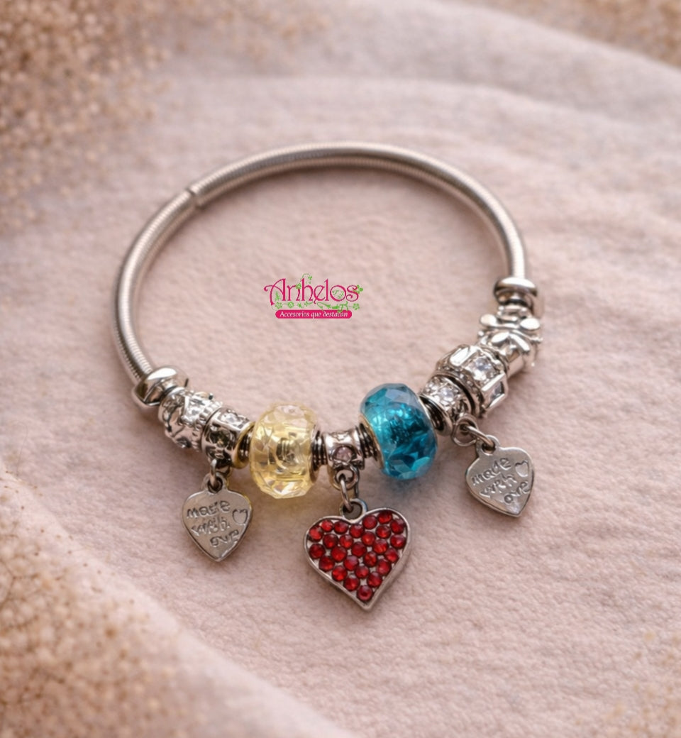 Pulsera Charm Elegante/ Elegant Charm Bracelet