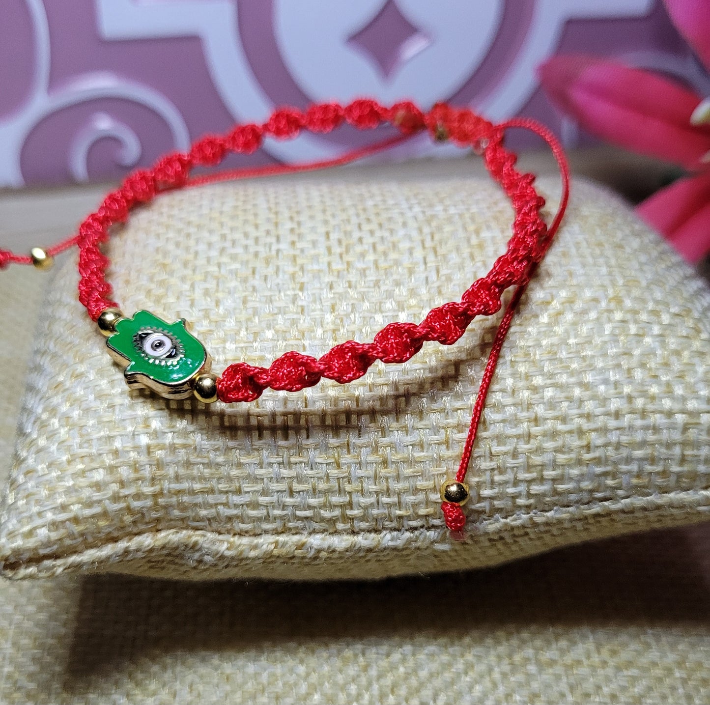 Pulsera Mano de Fatima/Hand of Fatima bracelet