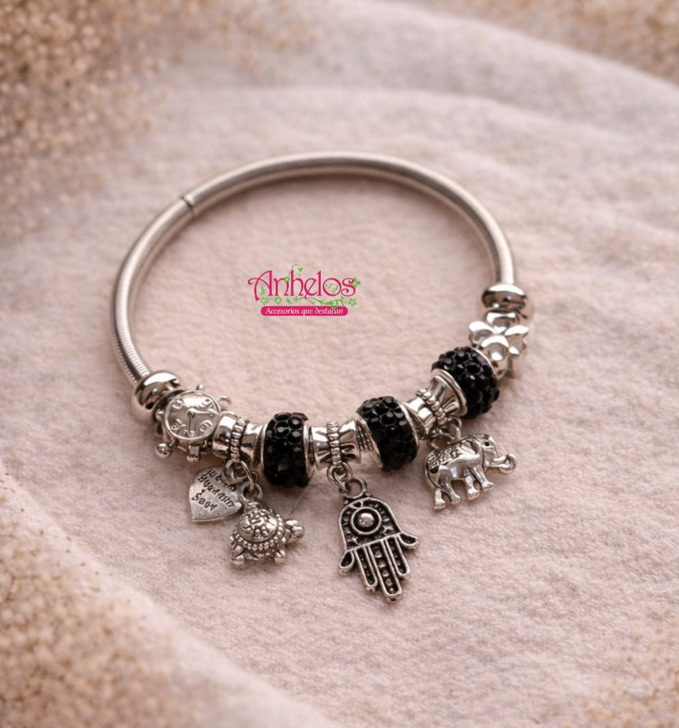 Pulsera Charm Elegante/ Elegant Charm Bracelet